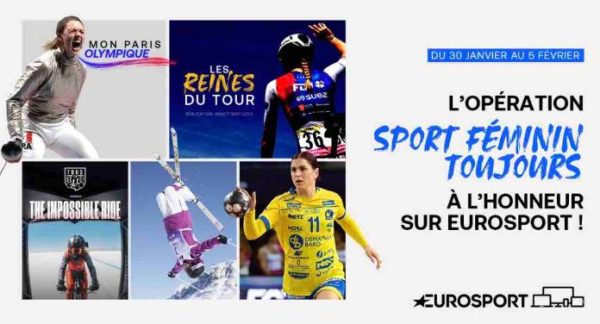 Eurosport : l’opération «Sport Féminin Toujours » à l’honneur